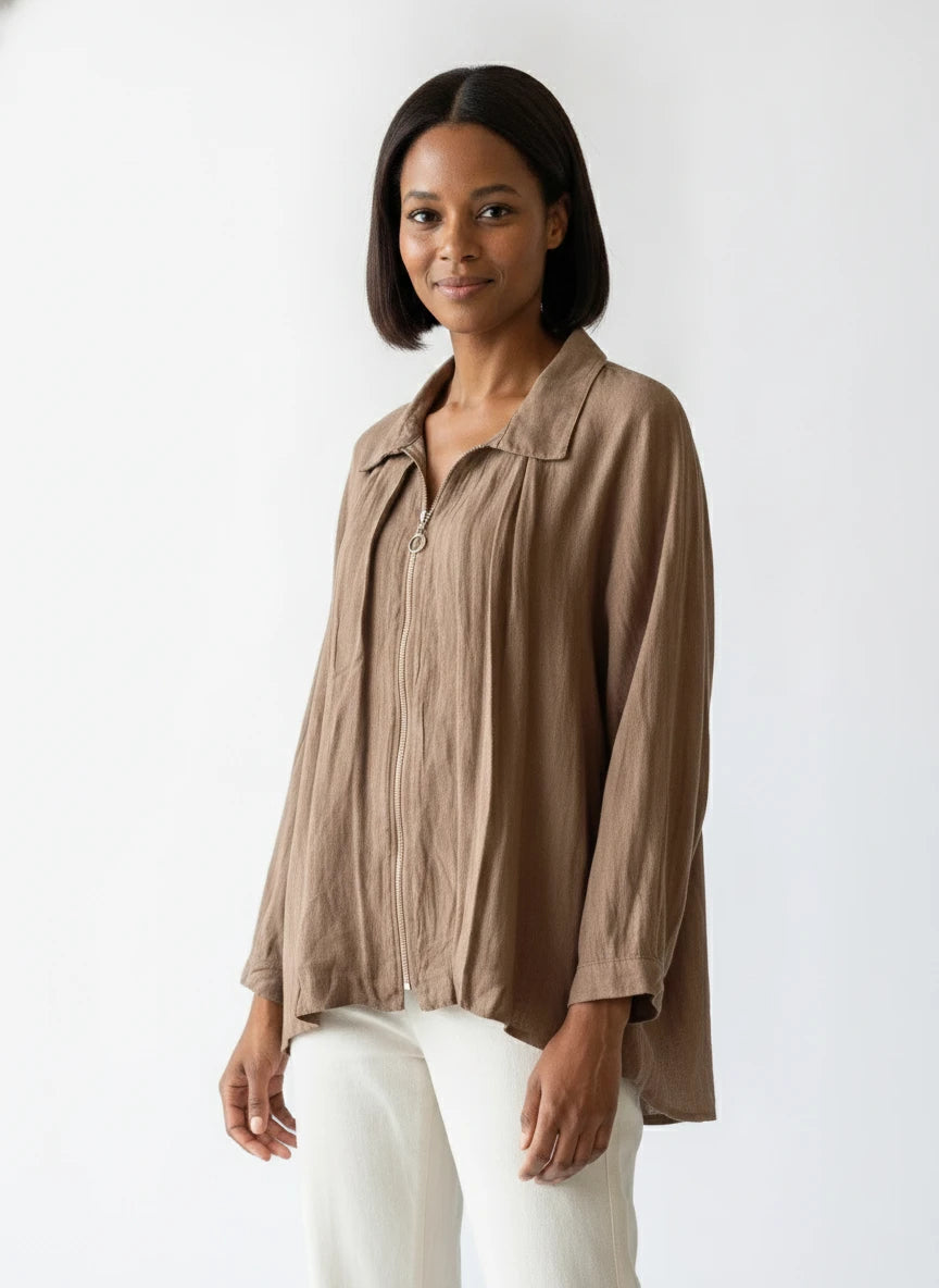 CAMILLE & Co LINEN JACKET