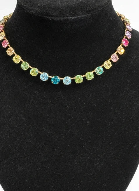 SWAROVSKI CRYSTAL MULTI-COLOR NECKLACE