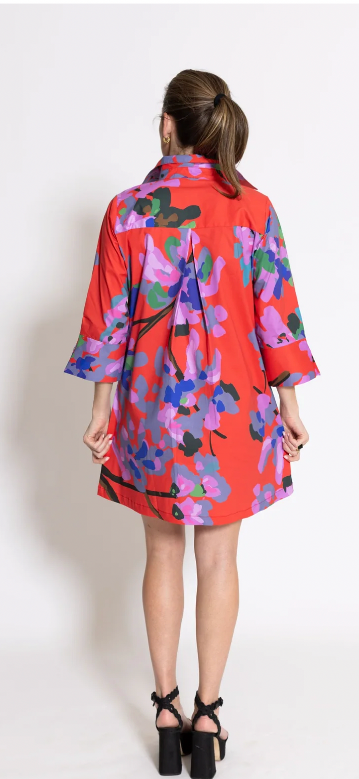 HOUSE OF MBR MISS SCARLETT RUTHIE SHIRT DRESS