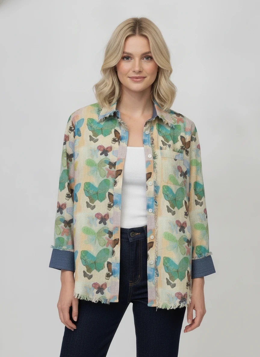 DIZZY LIZZY TIZZIE FOR THE LOVE OF BUTTERFLIES TOP