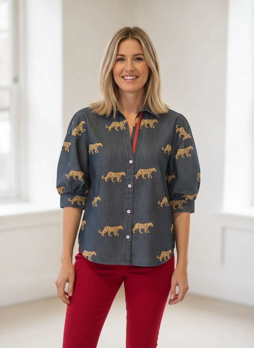 DIZZY LIZZIE MONTAUK TOP BLACK