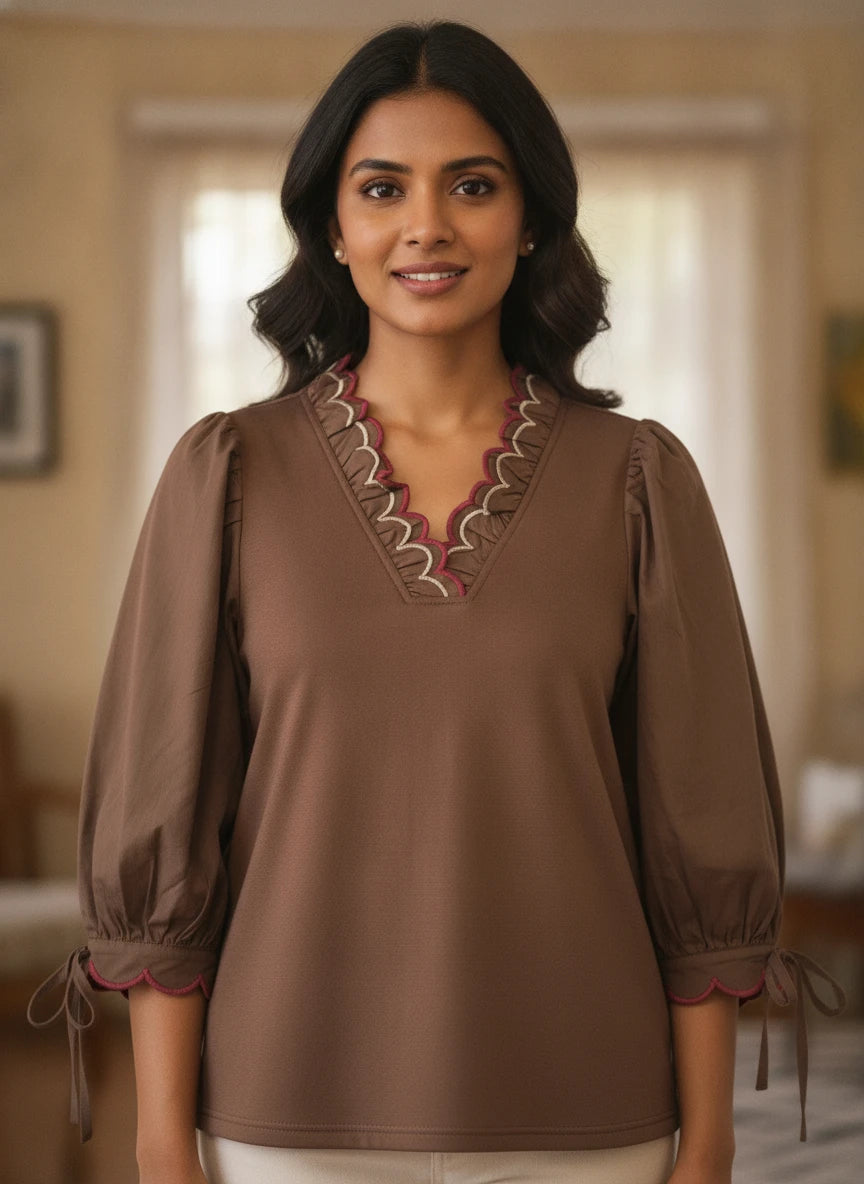 JODFL FALL FROLIC TOP