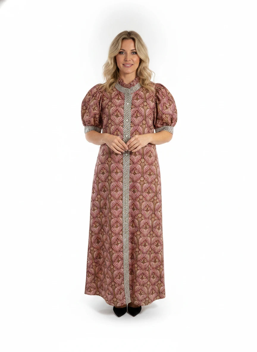 ENTRO FALL FLORAL DRESS