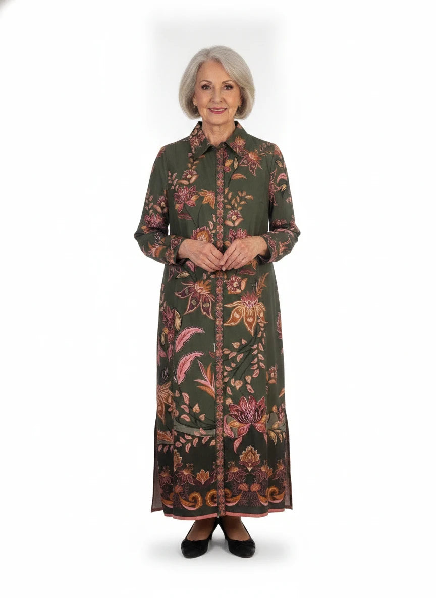 MAUDE VIVANTE ELIZA DRESS/OLIVE