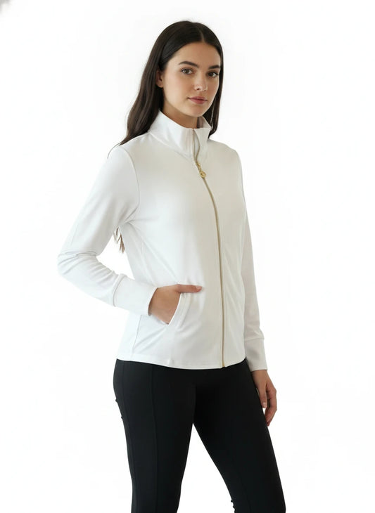 ARYEH ZIP FRONT JACKET