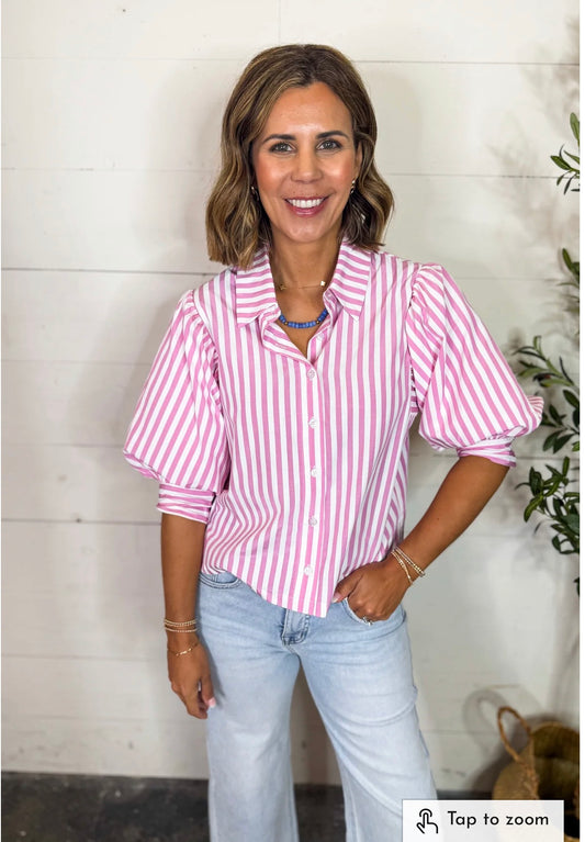 PINCH TOPS Stripe Top