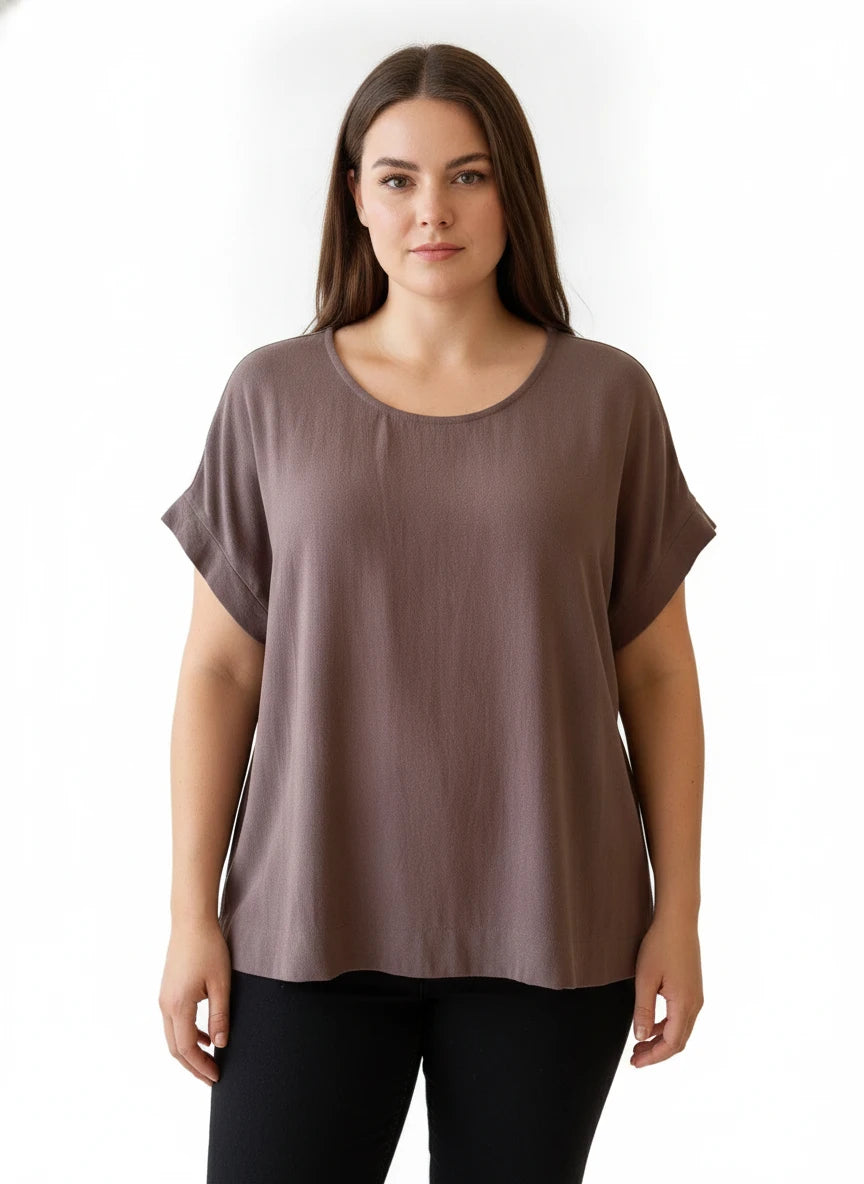 UMGEE PLUS SIZE PALM Top