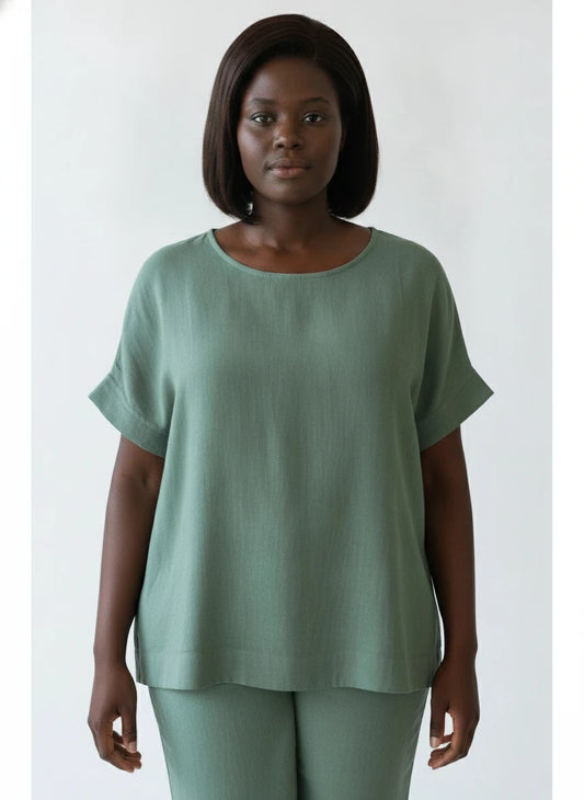 UMGEE PLUS SIZE PALM Top