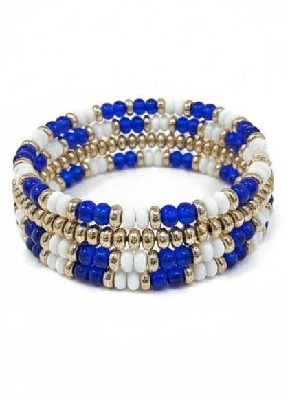 GAME DAY BEADED BRACELETS