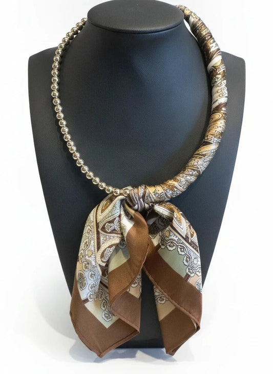 CAROLINE HILL LAYA BEADED COLLAR NECKLACE