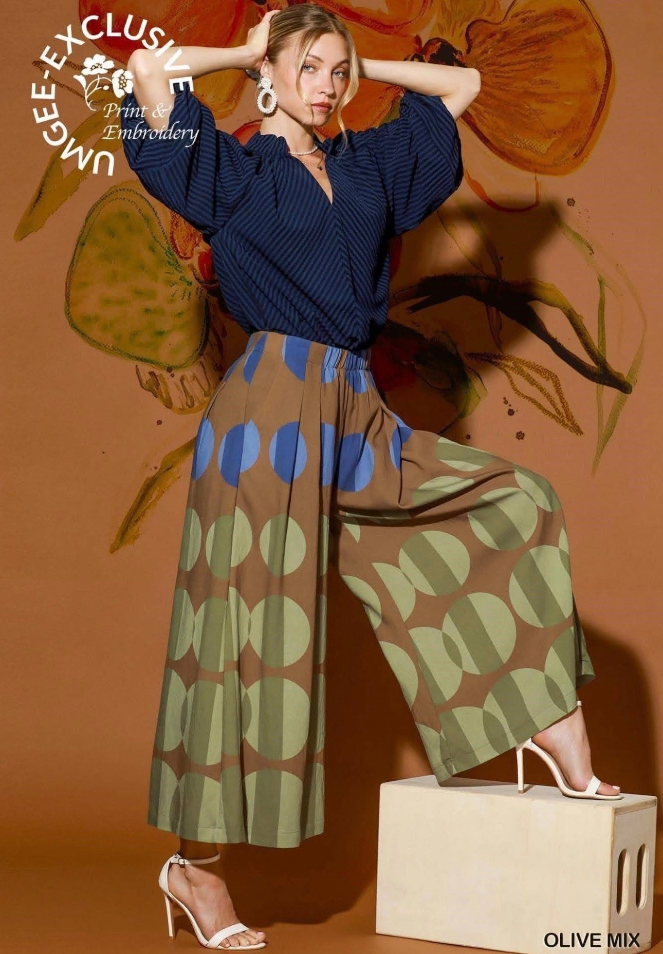 UMGEE GEO GAUCHO PANT