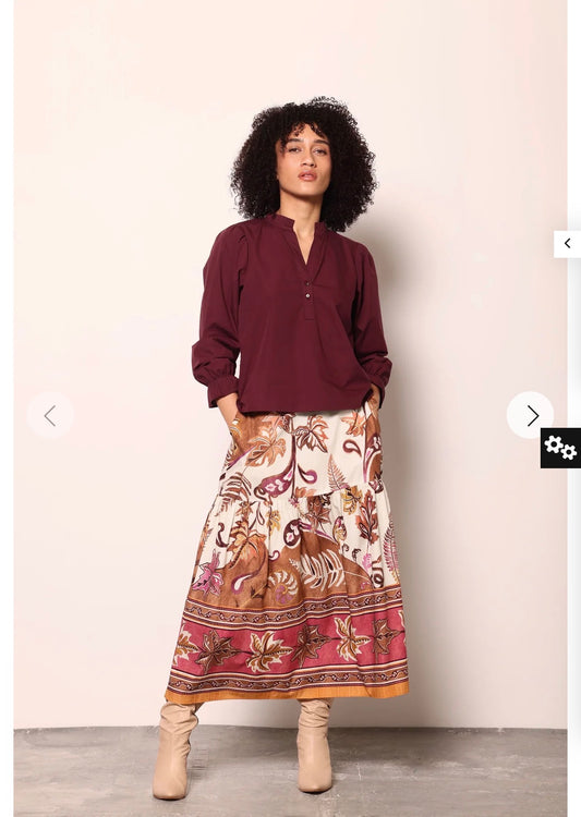 MAUDE VIVANTE ADA MISTY FERN SKIRT