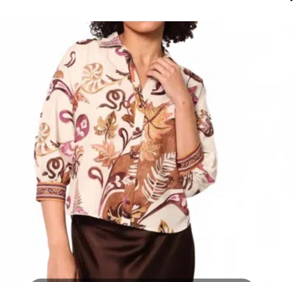 MAUDE VIVANTE ELSA MISTY FERNS TOP