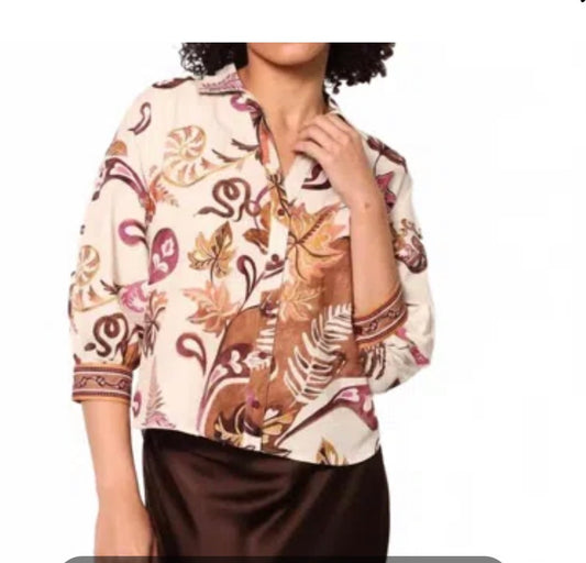 MAUDE VIVANTE ELSA MISTY FERNS TOP