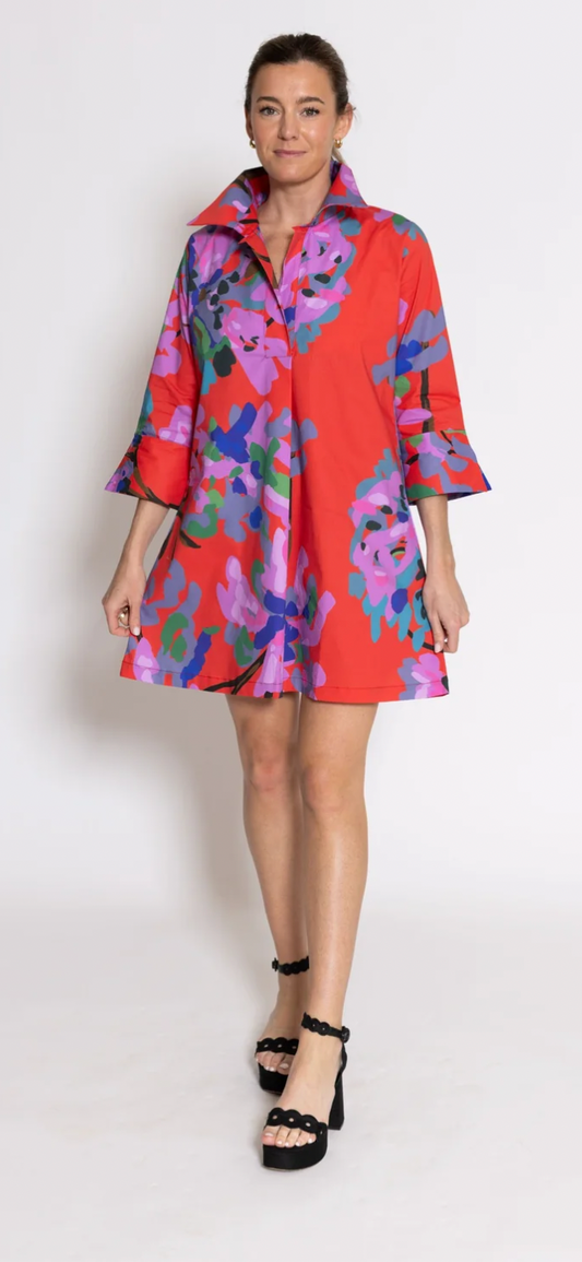 HOUSE OF MBR MISS SCARLETT RUTHIE SHIRT DRESS