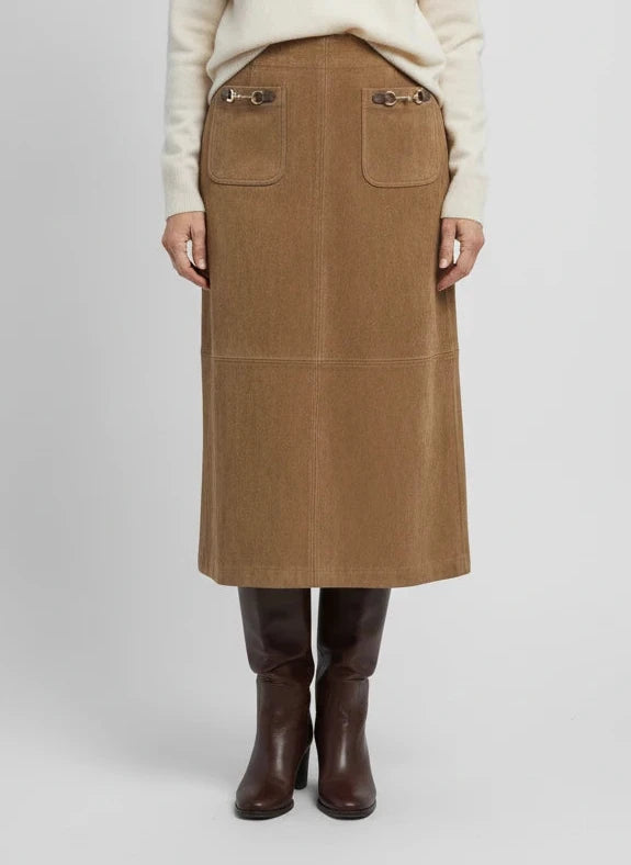 ENTRO SASSY IN SEUDE SKIRT