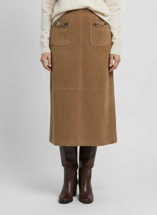 ENTRO SASSY IN SEUDE SKIRT