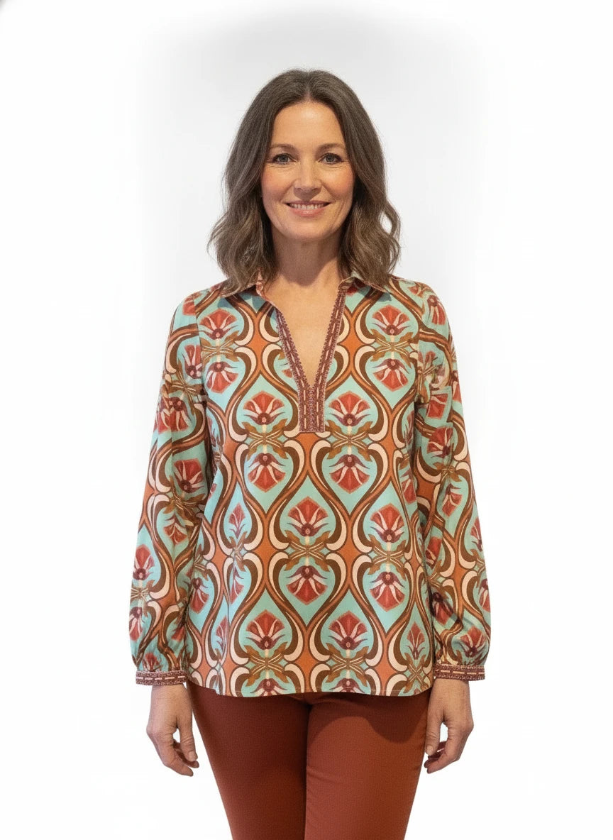 MAUDE VIVANTE CORA GEO TOP