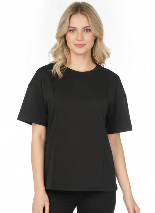 ENTRO MIDNIGHT FITTED TEE