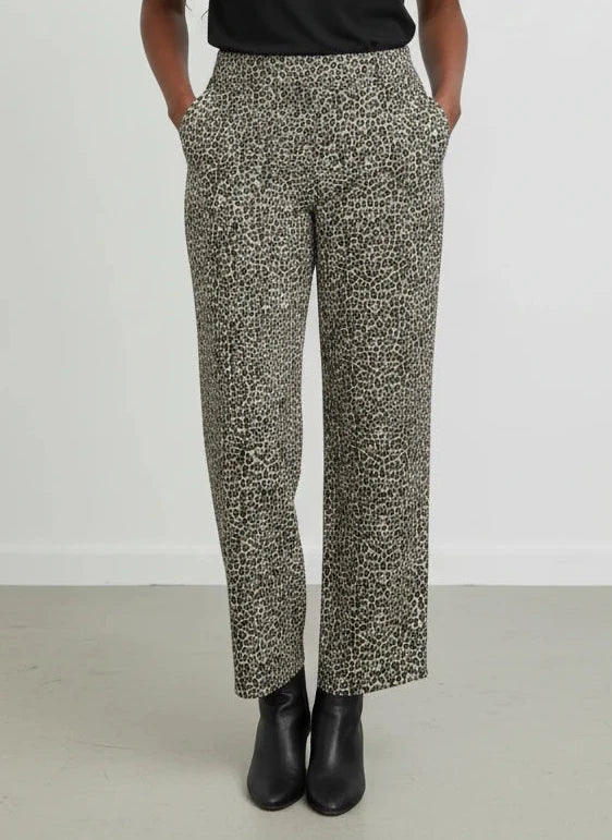 JODIFL KNIT CHEETAH PRINT PANT