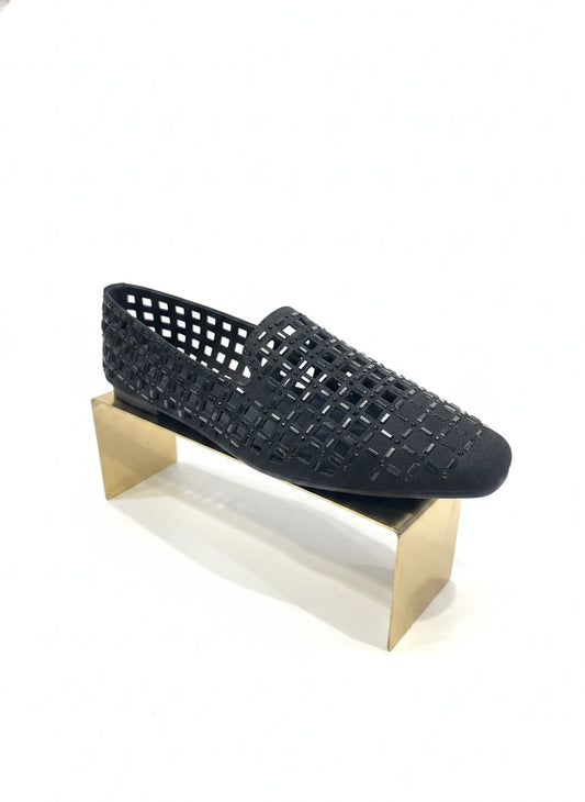 EXE' SPARKLES IN BLACK SHOE