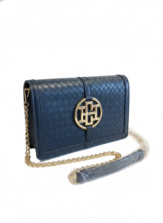 CAROLINE HILL CECILIA CIRCLE LOGO BAG