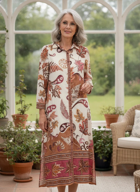 MAUDE VIVANTE ELIZA MISTY FERN DRESS