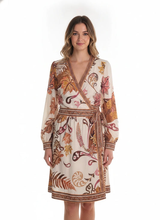 MAUDE VIVANTE CARA MISTY FERN DRESS