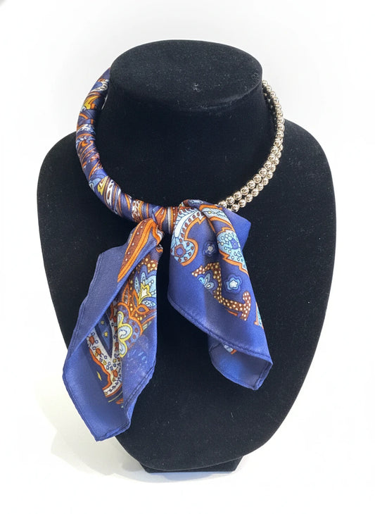 CAROLINE HILL LAYA BEADED SCARF NECKLACE