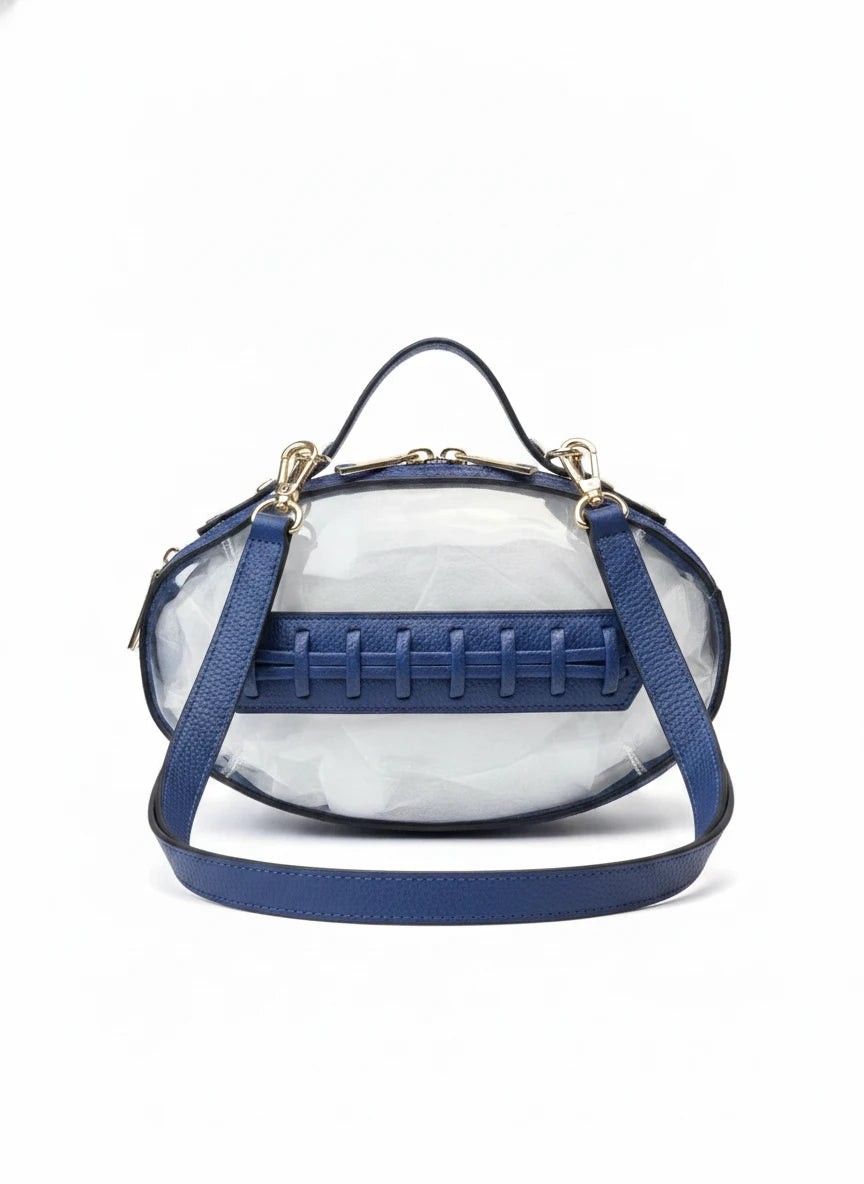 UNNI CLEAR STADIUM BAG in BLUE