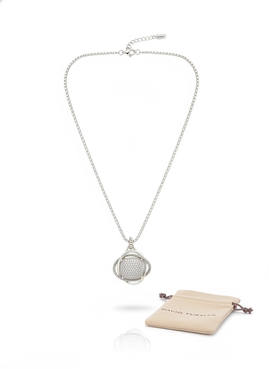 DY PAVE' DIAMOND NECKLACE