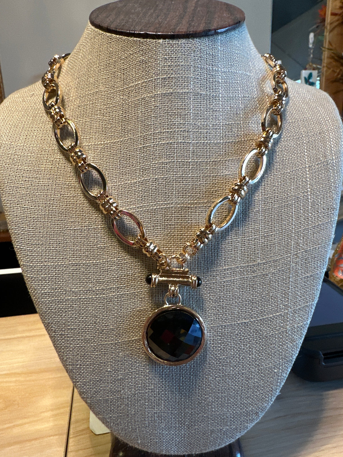 WHAT'S HOT Water Resistant 14MM & 16 MM Black Necklace
